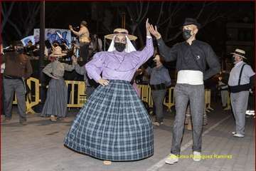 Cendro pone el broche final a San Gregorio 2021 con música y bailes populares/Ildefonso Rodríguez.